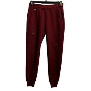 Figs Burgundy Zamora Jogger Scrub Pharmacist Surgeon Nurse Doctor Small #7232